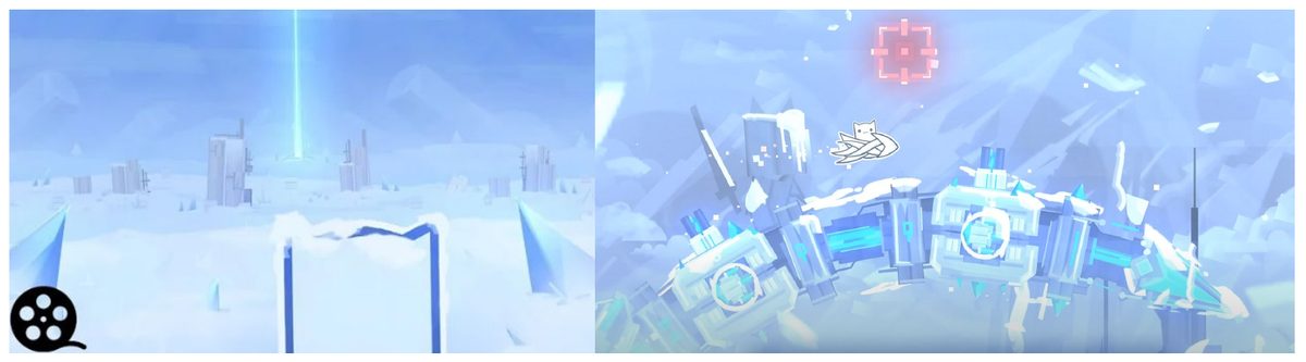Glacier 15 & Prologue &mdash; scene from the level